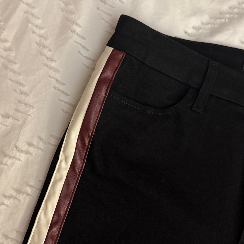 Joe's Jeans Black High Rise Skinny Ankle Pants - Picture 3 of 7